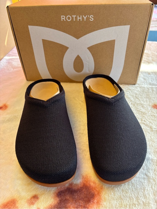 Rothy's Shoes - Rothy's Black Slip-On Women's Clogs